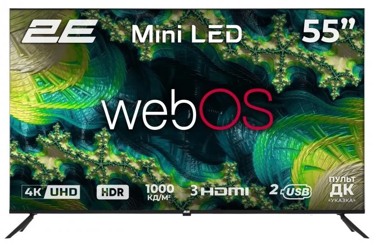 Телевізор 2E MiniLED 55A88H (2E-55A88H)